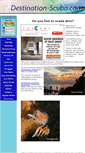 Mobile Screenshot of destination-scuba.com